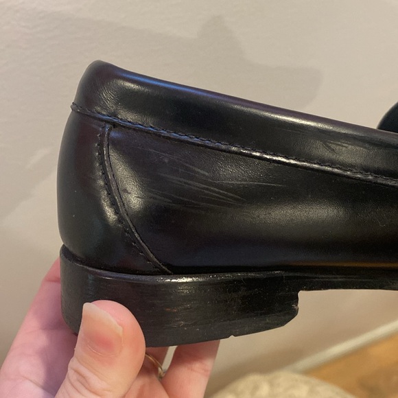 G.H. Bass & Co Weejuns Black Patent Leather Penny Loafers - Picture 13 of 17